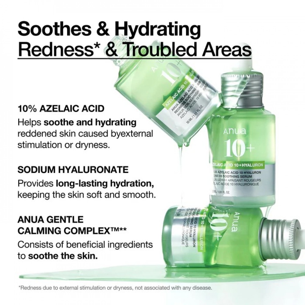 Azelaic Acid 10 Hyaluron Redness Soothing Serum
