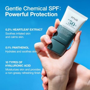 Heartleaf Silky Moisture Mild Sunscreen