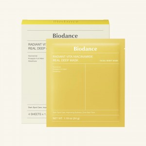 Radiant Vita Niacinamide Real Deep Mask 4τμχ