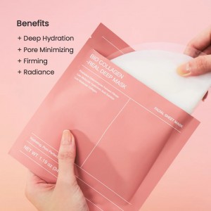 Bio Collagen-Real Deep Mask 4τμχ
