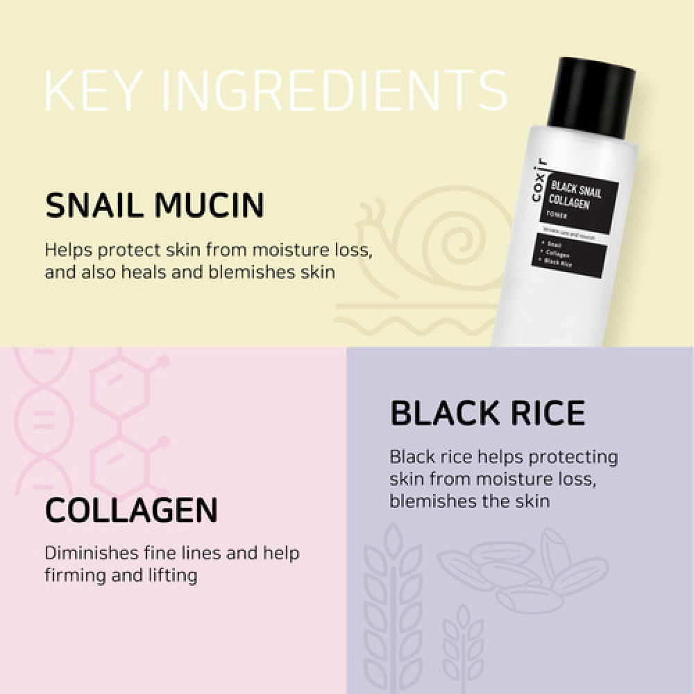 Black Snail Collagen Toner 150ml